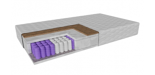 Materac kieszeniowy z kokosem L'Aquila
