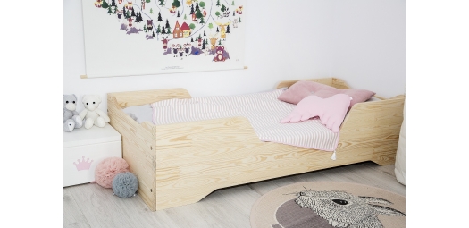 Łóżko drewniane klasyczne KING