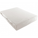 Prześcieradło JERSEY białe - 120 x 200