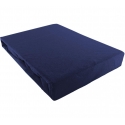 Prześcieradło JERSEY granatowe - 200 x 220