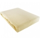 Prześcieradło JERSEY kremowe - 200 x 220