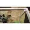 Łóżko domek z barierkami Bella w stylu skandynawskim LED, Bluetooth