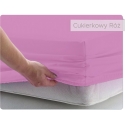 Prześcieradło BAWEŁNIANE cukierkowy róż - 80 x 160