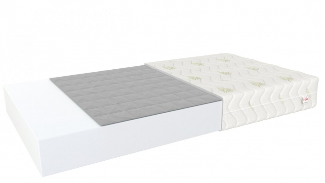 Materac piankowy BABY CARE ALOE - 90 x 200