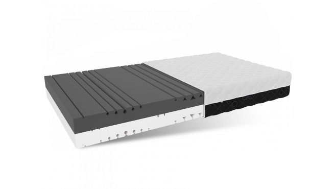 Materac piankowy BLACK and WHITE - 80 x 200