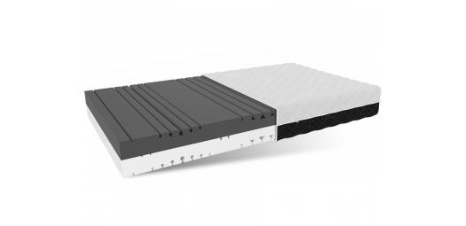 Materac piankowy BLACK and WHITE - 90 x 200