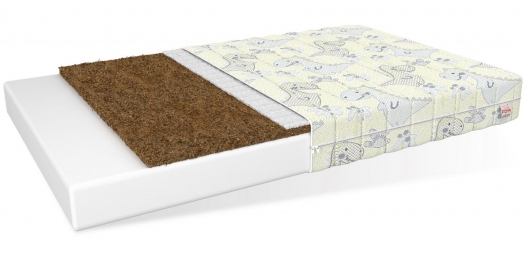 Materac piankowy CALM dino - 60 x 120