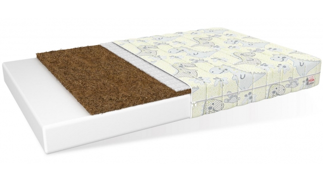 Materac piankowy CALM dino - 80 x 200