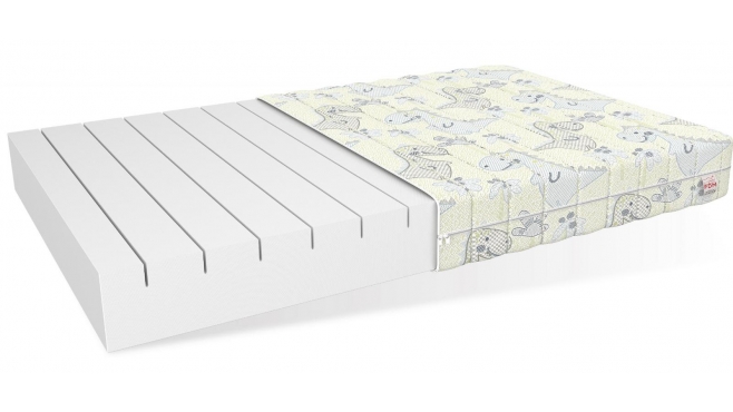 Materac piankowy MELODY dino - 80 x 200