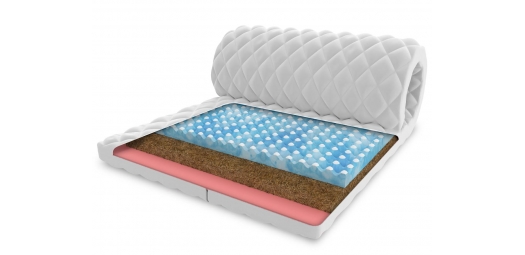 Nakładka na materac MALTA PIANKA VISCO KOKOS - 120 x 200