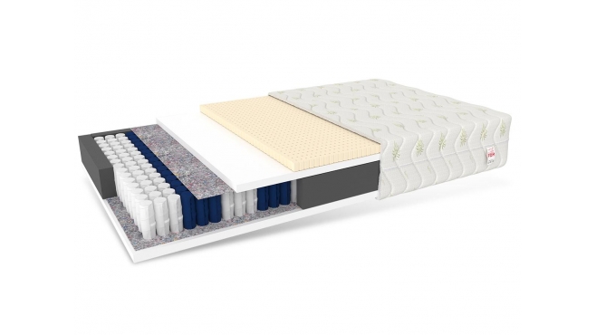 Materac kieszeniowy BOLONIA ALOE - 180 x 200