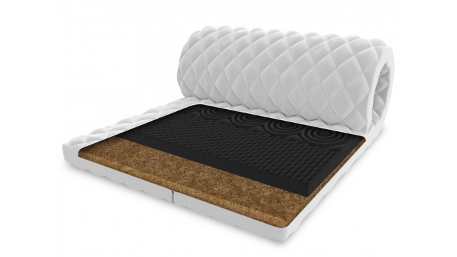 Nakładka na materac NERO Z KOKOSEM - 100 x 200