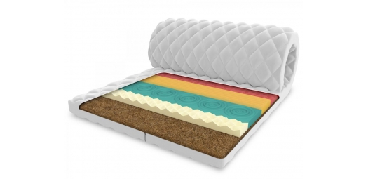 Nakładka na materac FRUTI Z KOKOSEM - 130 x 200